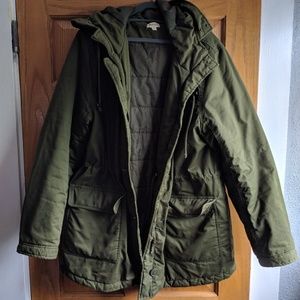 J. Crew hooded anorak